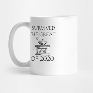 I survived 2020 coffee funny Mug